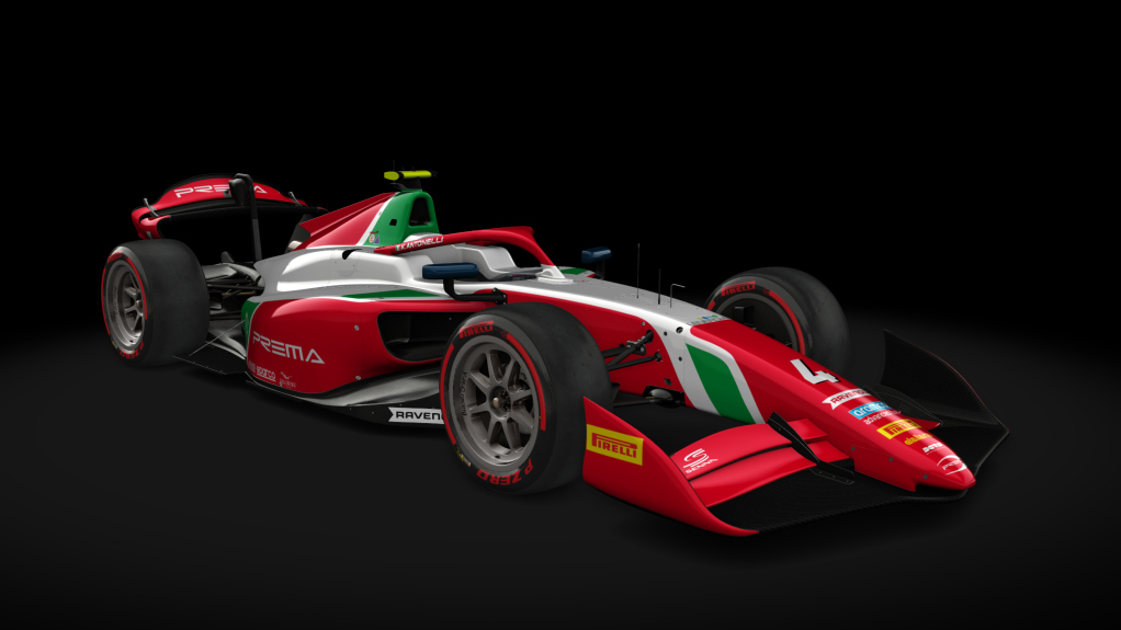 VRC Dallara F2 2024 (CSP), skin Prema_4_Antonelli