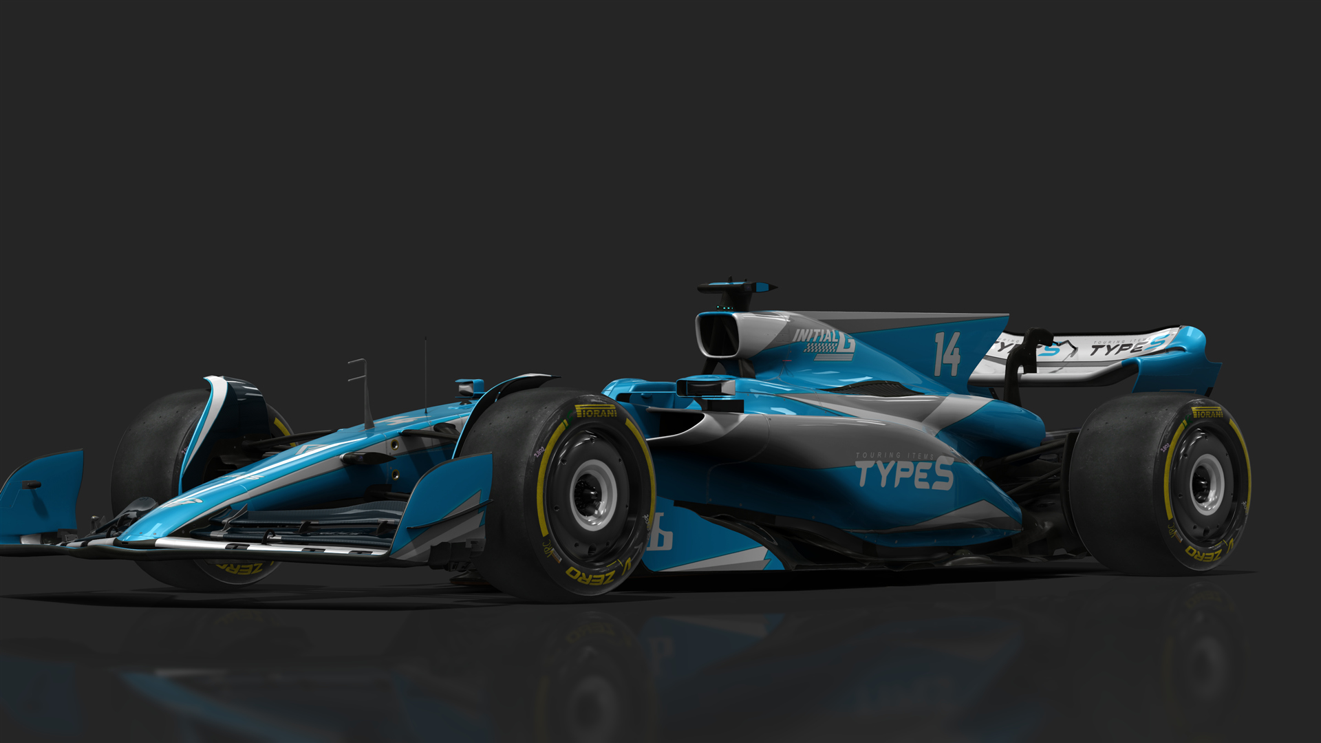 VRC Formula G 2024 Mark I, skin TYPE S 14
