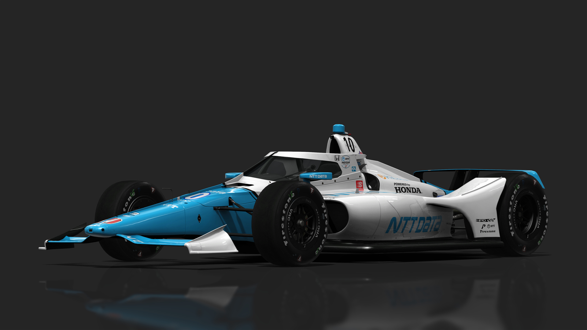 VRC Dallara IR18 2021 (Oval Kit), skin 10_Chip_Ganassi_Racing