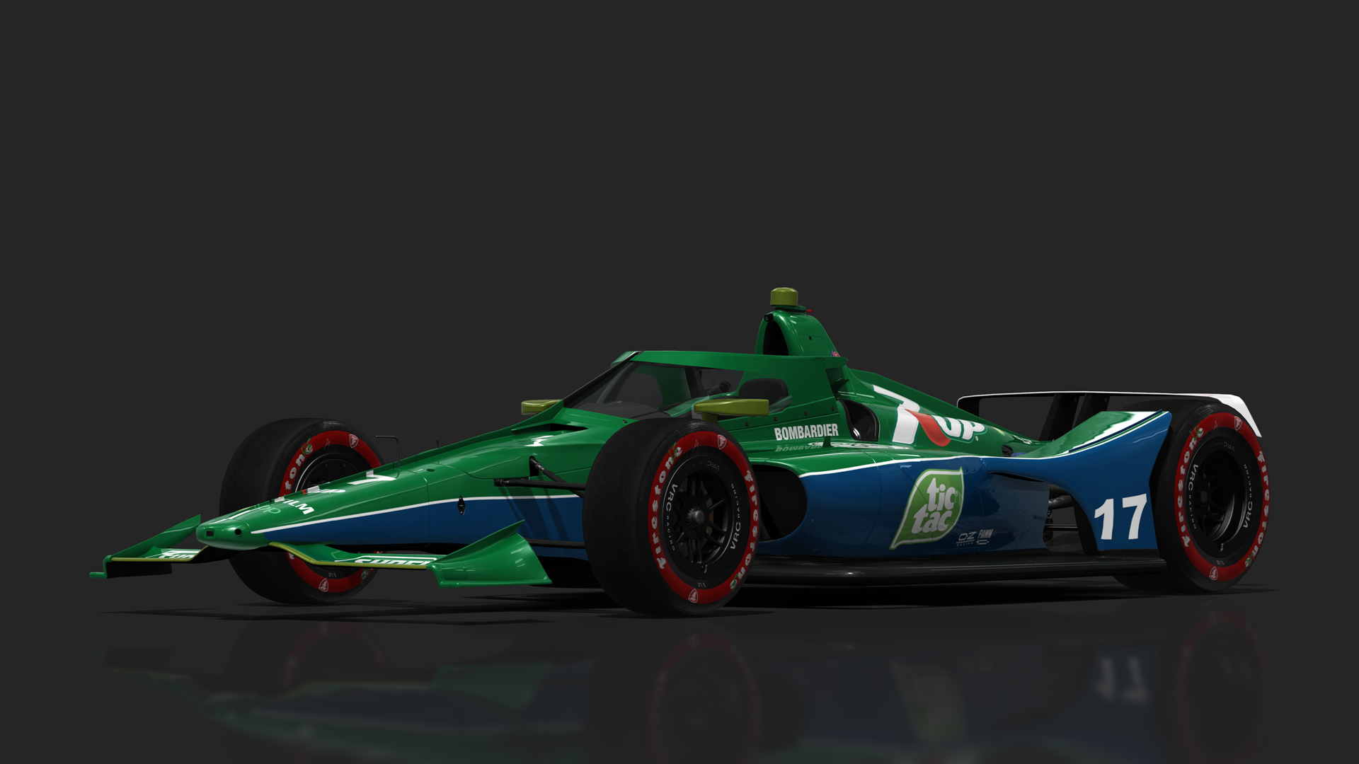VRC Dallara IR18 2021 (Oval Kit), skin 17_klebdotio oval