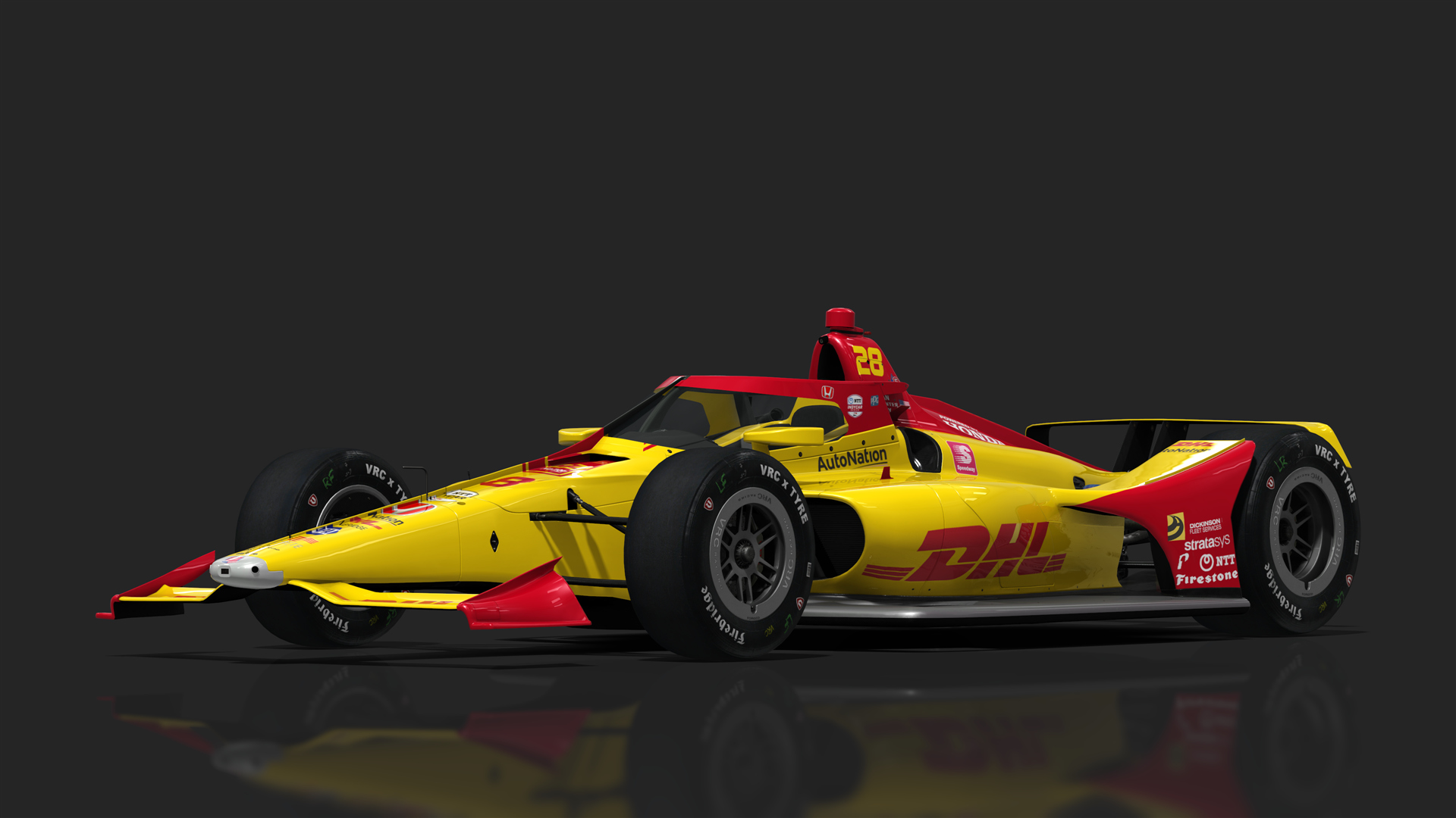 VRC Dallara IR18 2021 (Oval Kit), skin 28_Andretti