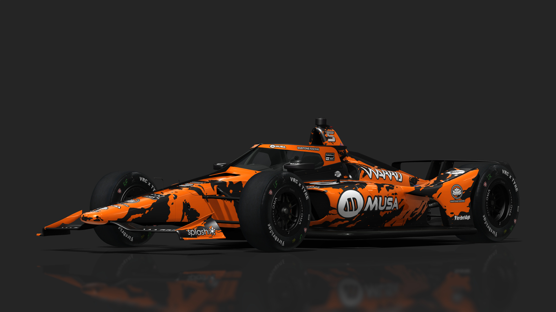 VRC Dallara IR18 2021 (Oval Kit), skin 5_Enstone_Warro