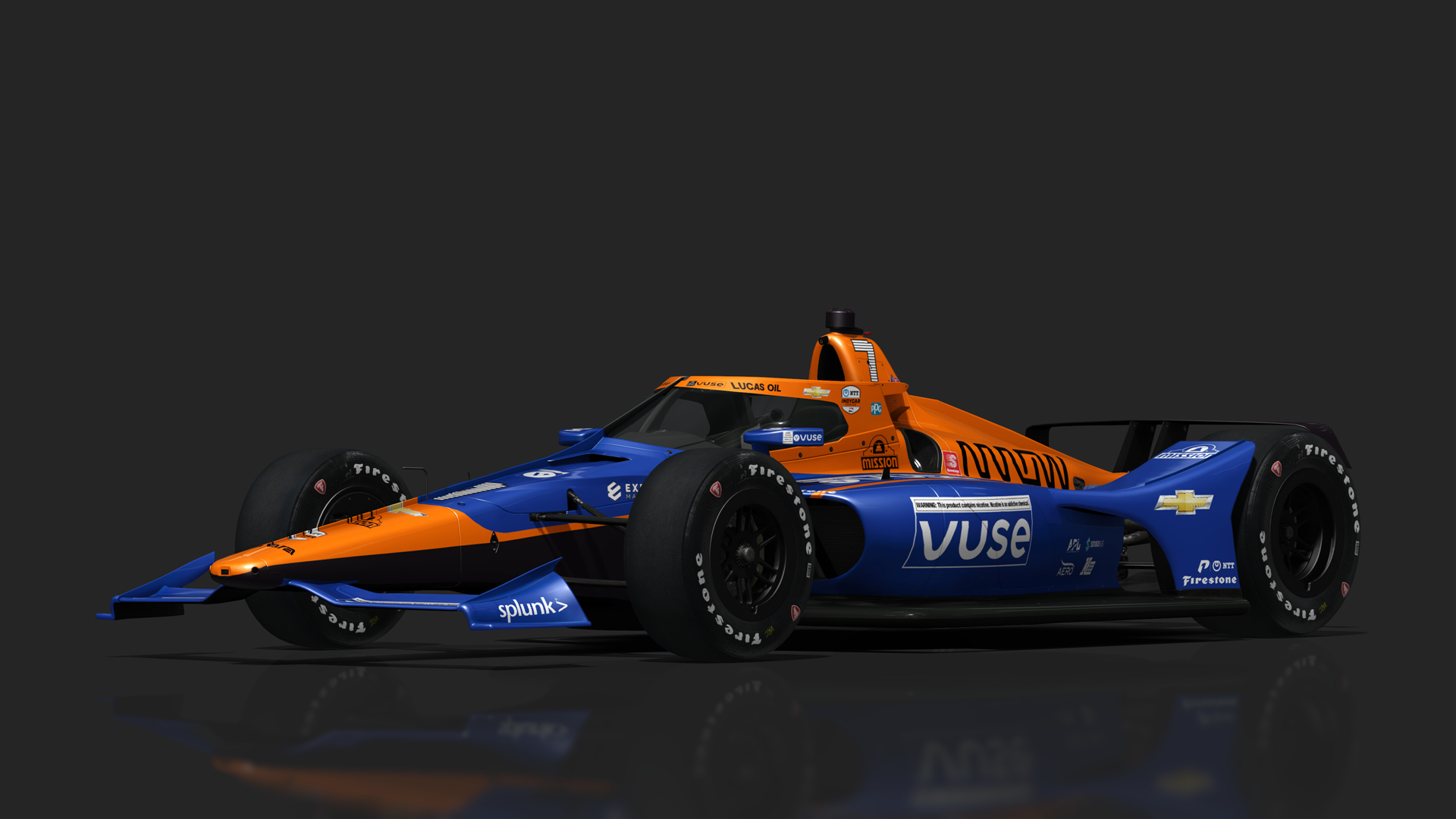 VRC Dallara IR18 2021 (Oval Kit), skin 7_Rosenqvist_2021
