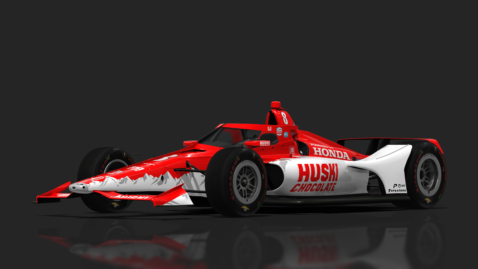 VRC Dallara IR18 2021 (Oval Kit), skin 8_ganassi