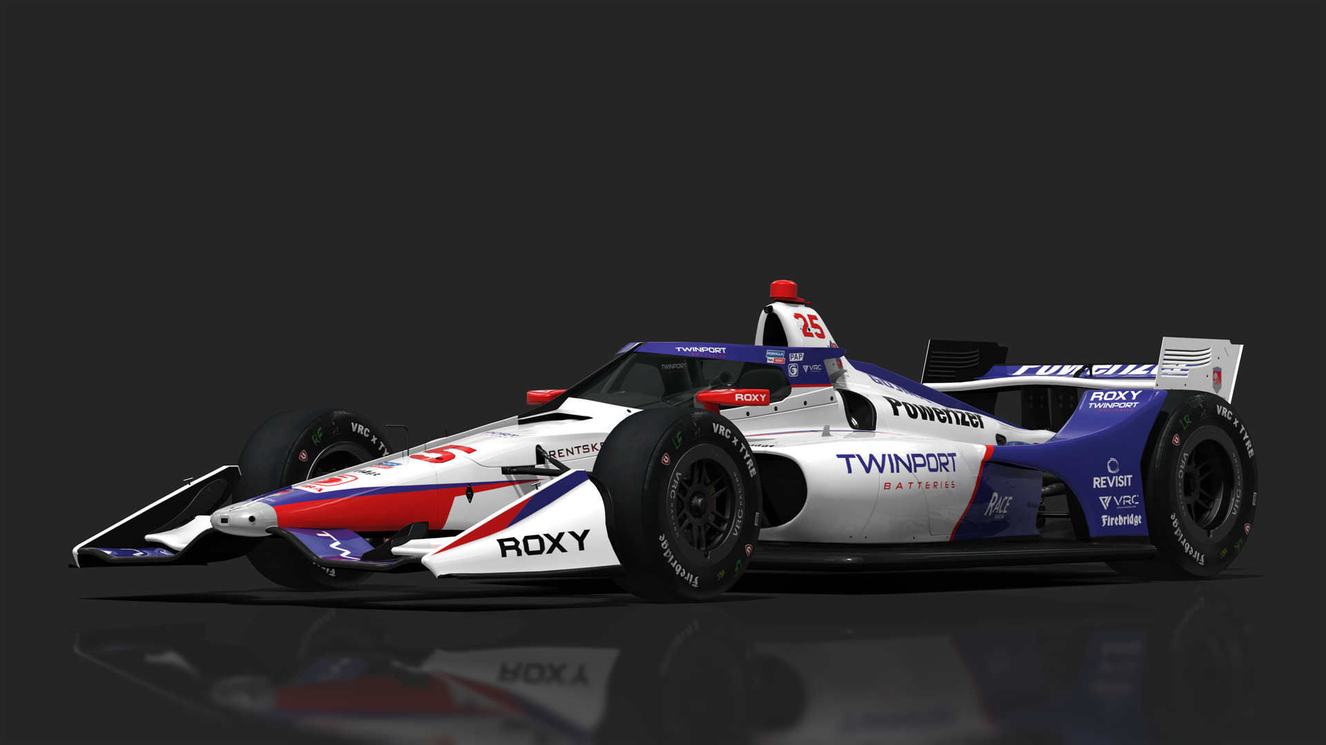 VRC Dallara IR18 2021 (Short Oval Kit), skin 25_ANP