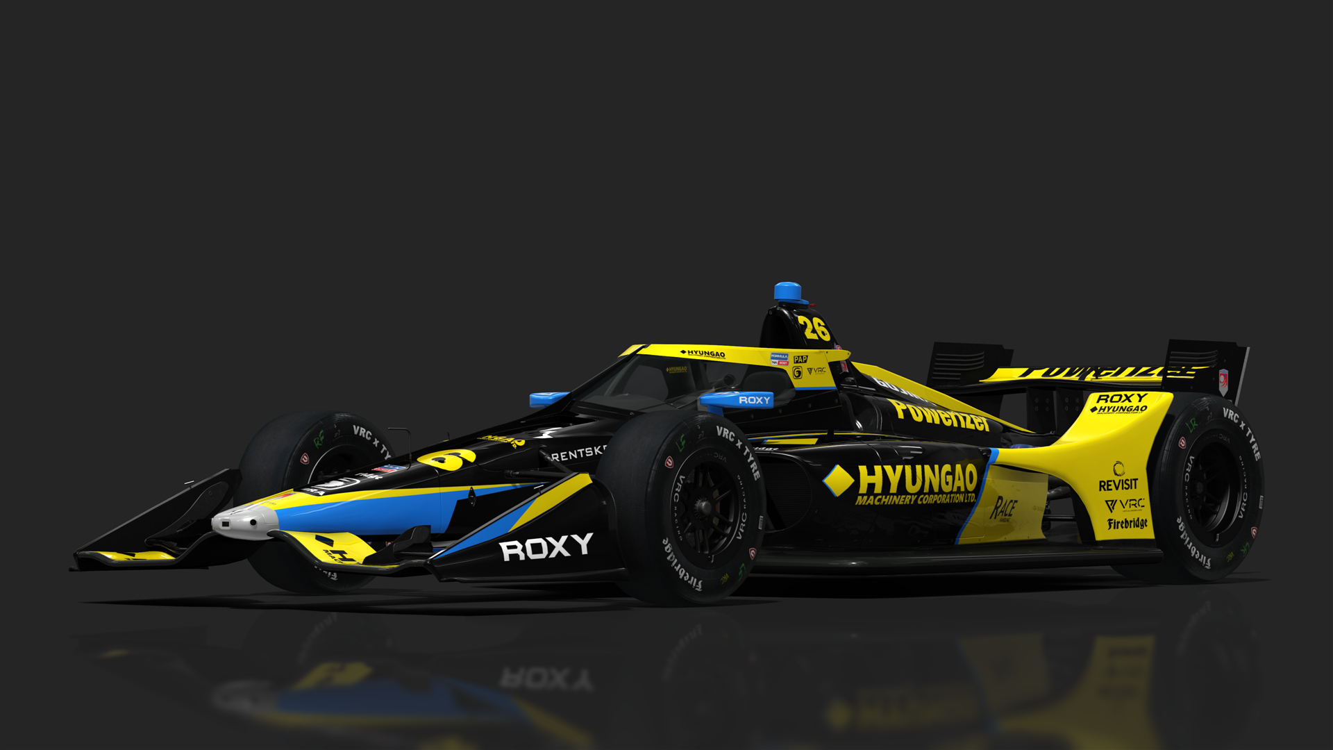 VRC Dallara IR18 2021 (Short Oval Kit), skin 26_ANP