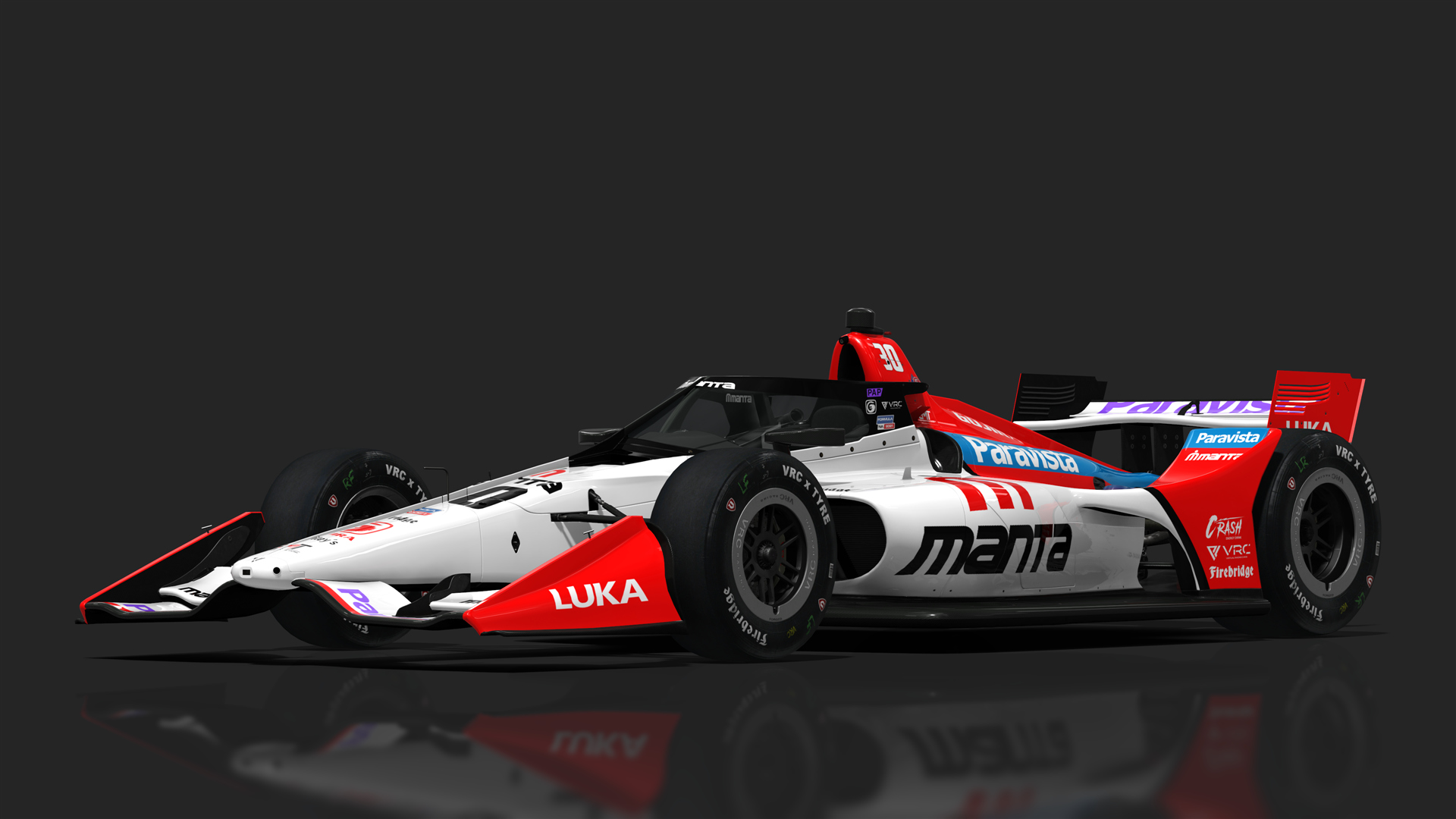 VRC Dallara IR18 2021 (Short Oval Kit), skin 30_EMT_Racing