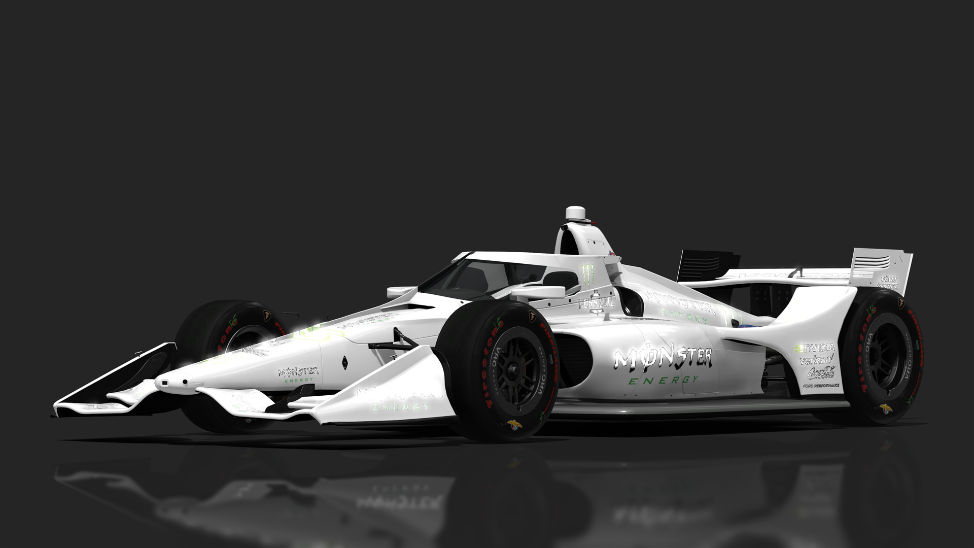 VRC Dallara IR18 2021 (Short Oval Kit), skin 55_MonsterBlanc