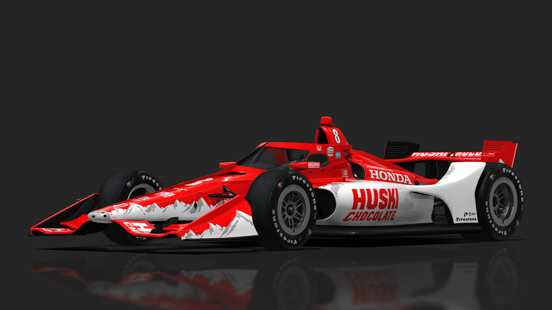 VRC Dallara IR18 2021 (Short Oval Kit), skin 8_ganassi