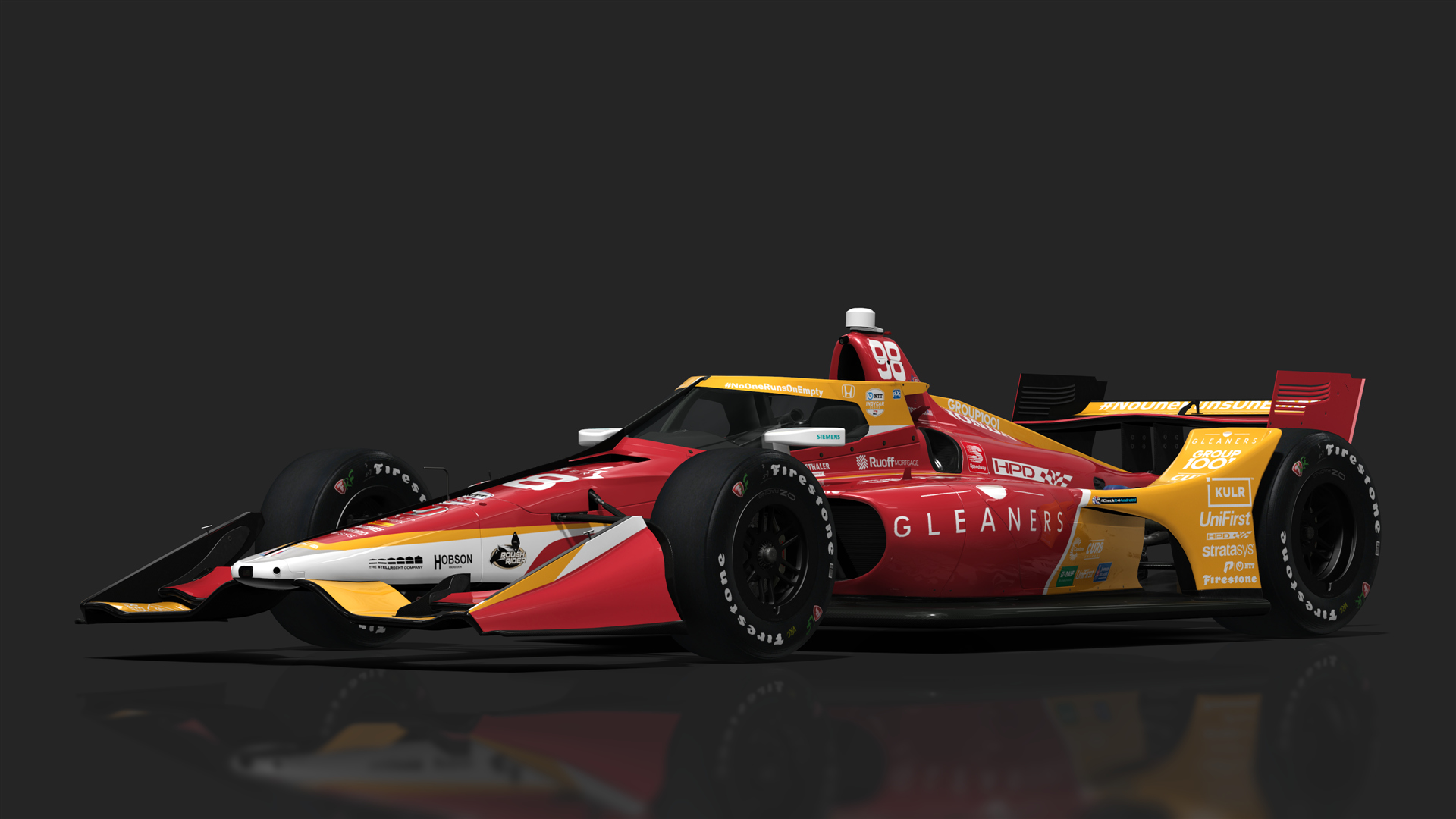 VRC Dallara IR18 2021 (Short Oval Kit), skin 98_Andretti